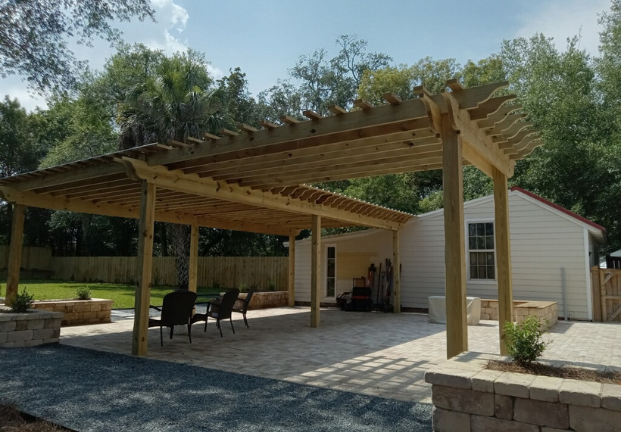 jacksonville outdoor living space contractors