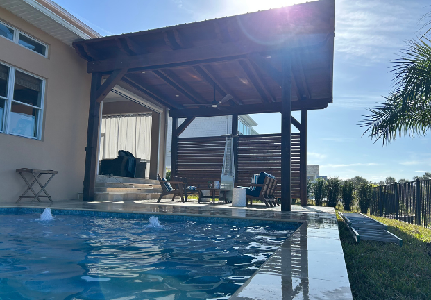 pergola installation