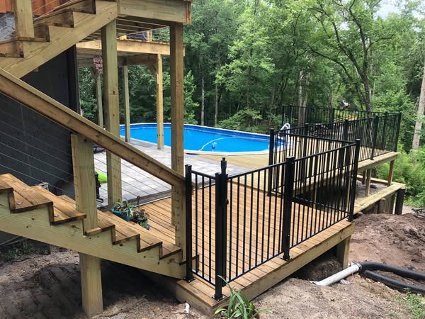 Jacksonville pool deck installation
