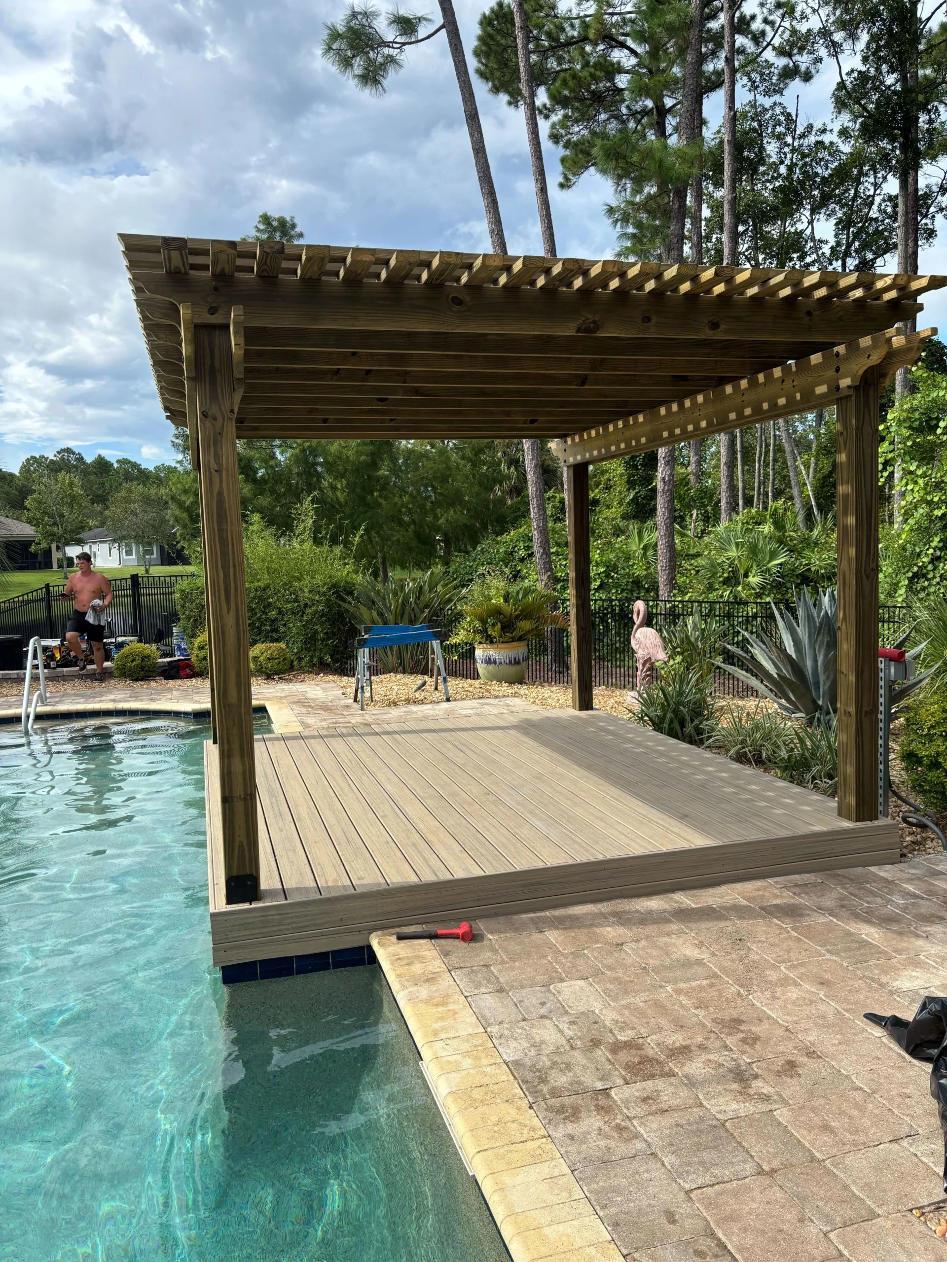 pool pergola builder in jacksonville